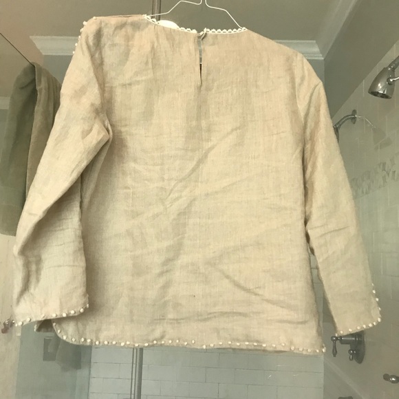 Linen Spring/Beach Top - Picture 4 of 5